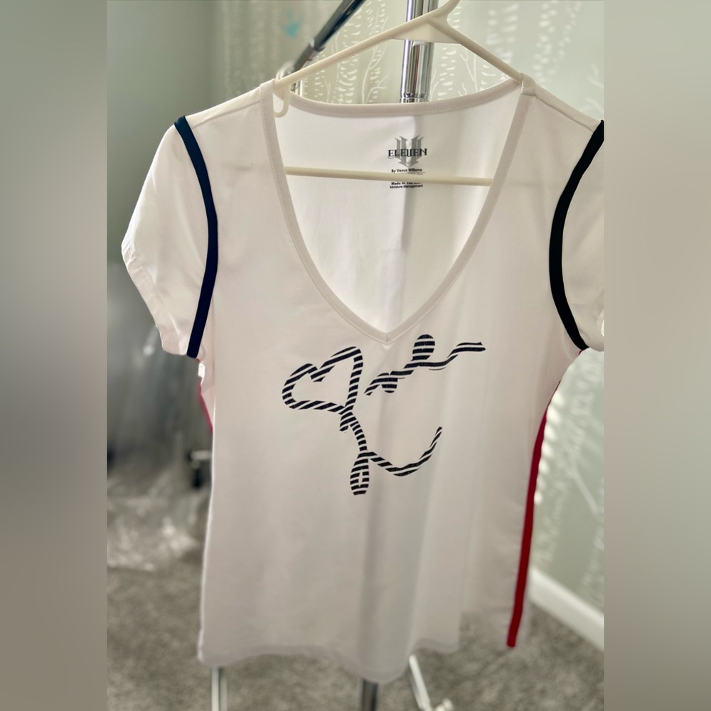 V Neck LOVE women’s top by Venus Size Medium New without tags